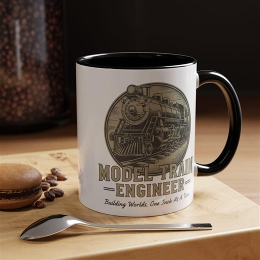 Steam Engine Mug, Vintage Train Engineer Gift - Etsy