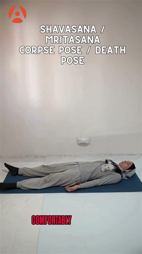 How to Actually Relax (Shavasana Muslim Tutorial) #yoga #stressrelief #yogaforbeginners