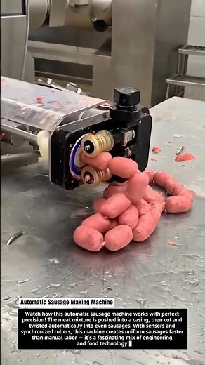 Automatic Sausage Making Machine — Fast and Satisfying Process!