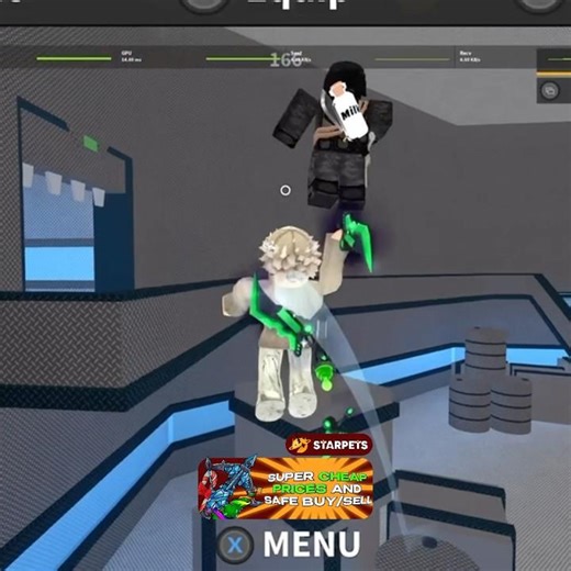 Day 8 of 1v1ing a random person until I lose || #roblox #murdermystery2 #mm2