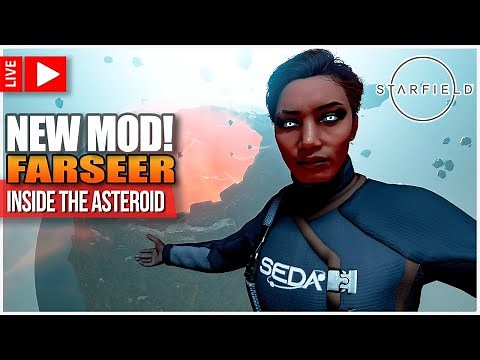 STARFIELD - New Farseer Mod - Inside The Mysterious Asteroid #starfield #sistacitizen