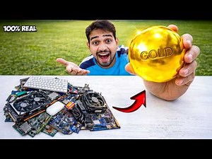Gold Recovery From Computer Parts 😱 | कबाड़ से निकालो असली सोना🤑
