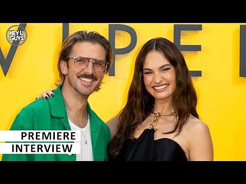 Dan Stevens on Playing a “Weird Russian” & Working with Lily James | Swiped Premiere Interview