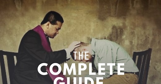 The Complete Catholic Confession Guide: Confession Script, Act of Contrition, and Examination of Conscience