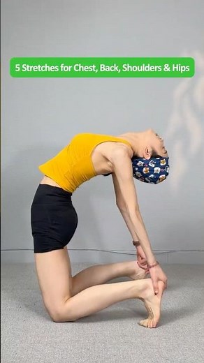 5 Simple Home Stretches to Release Tight Chest, Back, Shoulders and Glutes