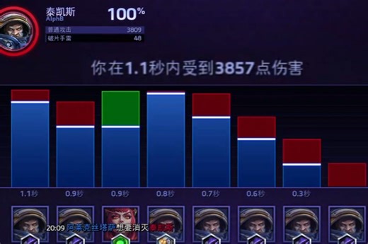 一秒钟把一场团的输出都打了