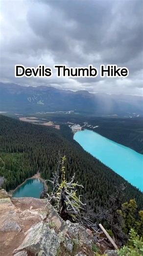Devil’s Thumb Hike Alberta 🇨🇦 Insane Views! #shorts