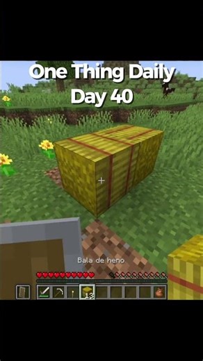 Can One Block a Day Beat Minecraft? | Day 40