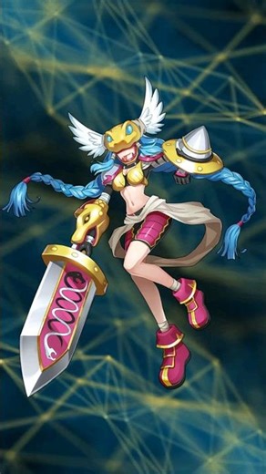 Línea Evolutiva de Minervamon el Digimon basado en Atenea #digimon #short #shorts