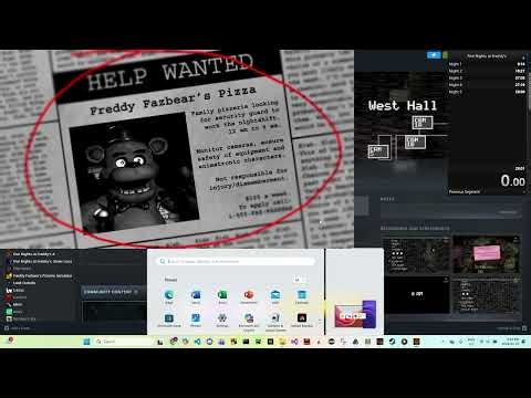 Five Nights at Freddy's - Any% Speedrun Submission