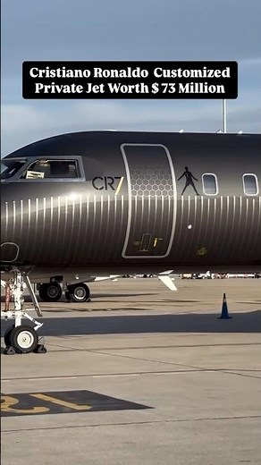 Cristiano Ronaldo's new $7.3 Million private Jet