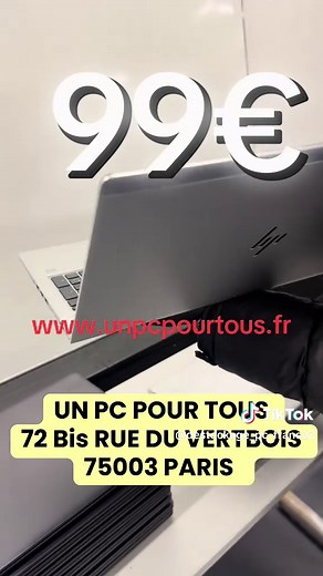 PC à 99€ : L'Opportunité à ne pas manquer à Paris !