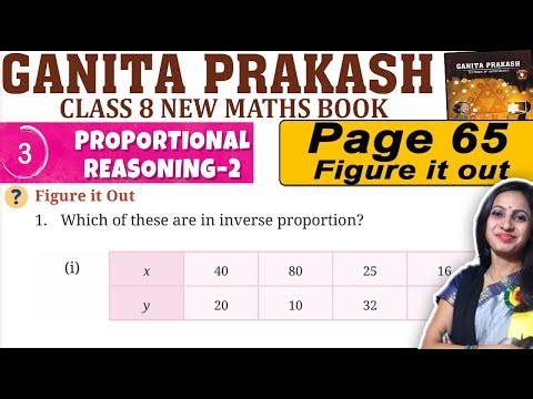 Class 8 Maths Ganita Prakash Part 2 | Chapter 3 Proportional Reasoning 2 | Page 65 Figure Solutions