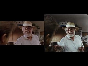 Jurassic Park (1993) 4K Blu-ray VS 35mm Film Scan