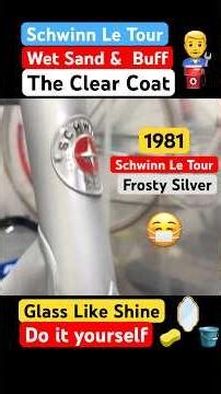 Factory Smooth Finish 🔥 #schwinnbikes #diy #bicycle #automobile #stingray #seo #bikelife