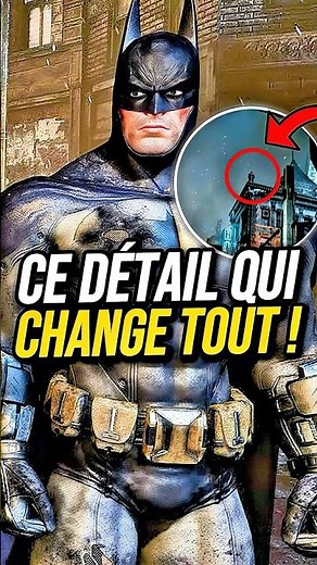 This TERRIFYING detail in BATMAN ARKHAM CITY! 👀 #dc #batman #arkham #comics #gotham