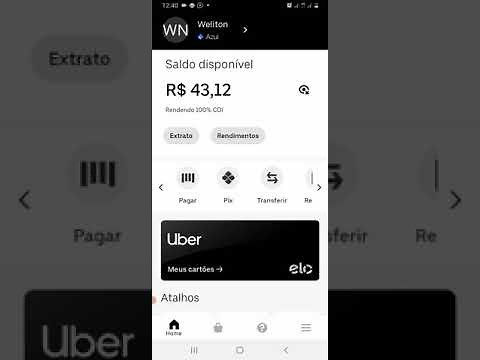 Como Gerar um QR code Pix da conta Uber