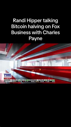 Part 6 | Talking about the historic Bitcoin halving with Charles Payne on Fox Business News #bitcoin #bitcoinhalving #crypto #markets #charlespayne #foxbusiness #randihipper #missteencrypto #bitcoinnews