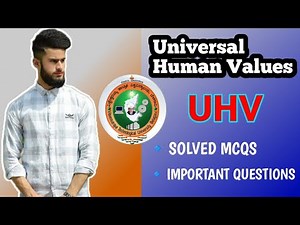 UHV VTU IMPORTANT QUESTIONS 🔥 21UH49(Universal Human Values)
