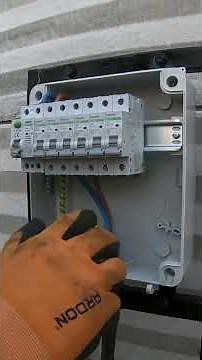 Electric pannel fuse box #tutorial #fuse #pannel #electrical #craft #creating #timelapse #work