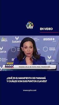 What is the Panama Manifesto and what are its key points?