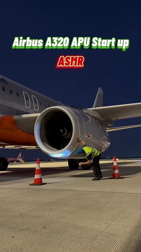 Khởi động APU trên Airbus A320: ASMR thú vị