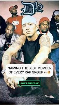 NAMING THE BEST RAPPER IN EVERY GROUP! 👀😳 (FINAL PART)
