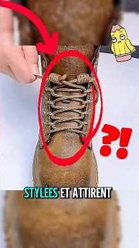 9 façons incroyables de lacer tes chaussures (le 7 est trop stylé)