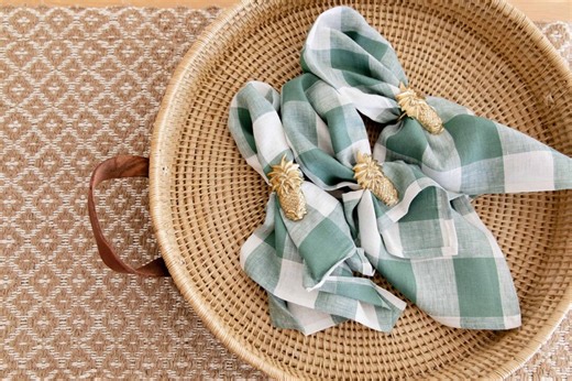 Handwoven Rattan Coffee Table Tray With Leather Handles, African Craft Decor - Etsy