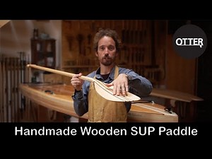 Handmade Wooden SUP Paddle