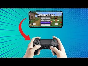 ¡Cómo jugar Minecraft con control de Playstation 4! 🎮