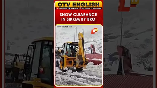 Border Roads Organisation Clears Snow Across Key Tourist Spots In East Sikkim