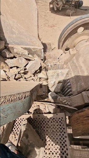 Jaw Crusher in Action: Complete Stone Crushing Process #RockCrusher