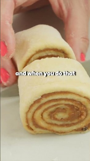 You're Cutting Cinnamon Rolls Wrong