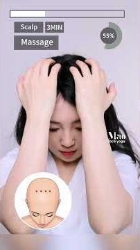 3MIN Scalp Massage with Chinese Viral BGM#shorts #scalpmassage