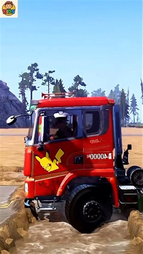 MudRunner Gameplay | Dangerous Mud Road Truck Challenge 🚚🌧️ #mudrunner #truckgame