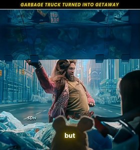 They Found A Kid Driving The Garbage Truck Away 😨 #movie #explanation #shorts