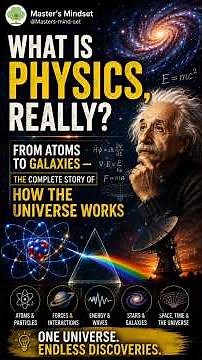 What Is Physics, Really? From Atoms to Galaxies — The Complete Story of How the Universe Works
