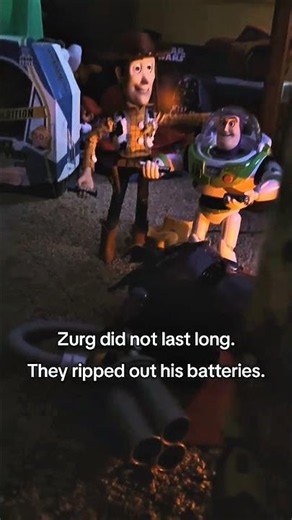 Zurg Did Not Last Long… They Ripped Out His Batteries 😱 Toy Story