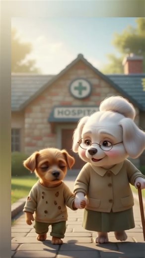 The poor puppy 🐶 help to old lady #shortsviral #shortvideos #shortsfeed #puppey #puppyeyes #viral