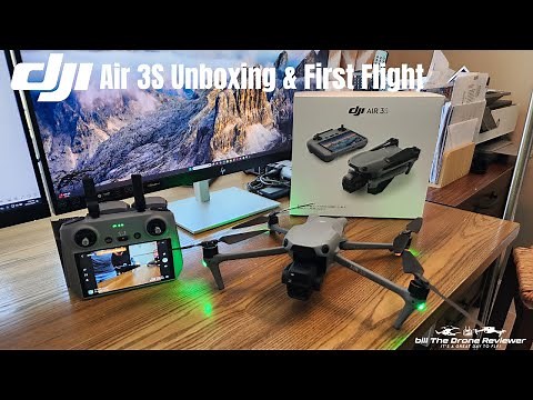 DJI Air 3S Unboxing & First Flight !