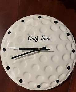 Golf Ball Clock - Etsy