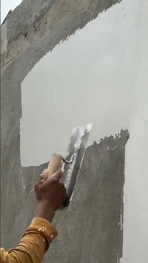 Techniques To Skim Coat A Wall #constructiontips