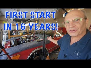 First Start in 16 Years! My Fully Rebuilt 1987 560SL Engine Comes to Life 🚗✨