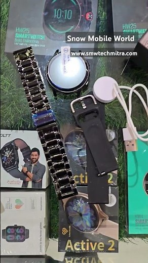 🔥 Samsung Active 2 Smart Watch with 7 Stylish Straps – AMOLED Display | Fitness & Fashion Combo 🕒💪