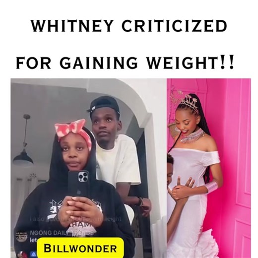 Whitney Criticized for Weight Gain Controversy