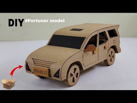 DIY Amazing Cardboard Car Craft Tutorial | Easy Cardboard Car Making at Home