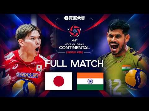 Japan 🇯🇵 vs. India 🇮🇳 - Quarter Final | AVC Continental Championships 2026 Full Match
