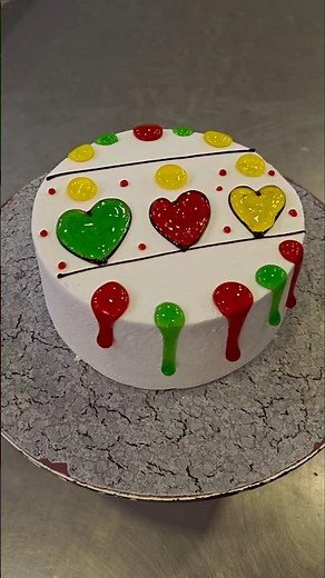 Easy Design #cake #cakedesign #cakedecorating #hinatacakes #birthdaycake