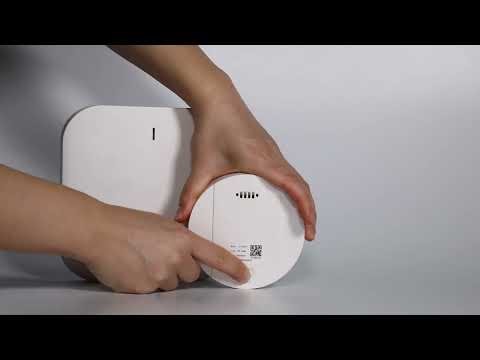 LH 606FK wireless smoke detector user guide